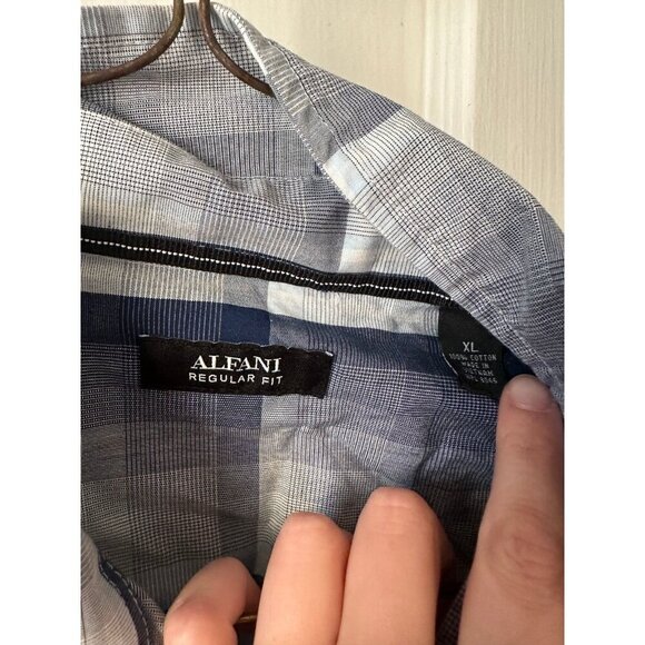 Alfani regular fit men’s size x – large button-down shirt - Picture 4 of 6
